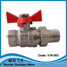 Brass Ball Valve with Union Pipe (V18-563)